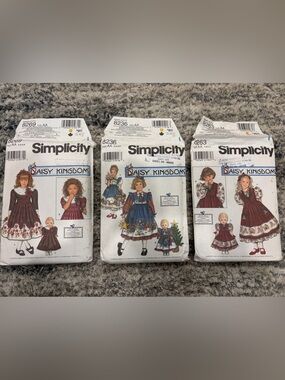 Simplicity Daisy Kingdom Girls' Dress Patterns